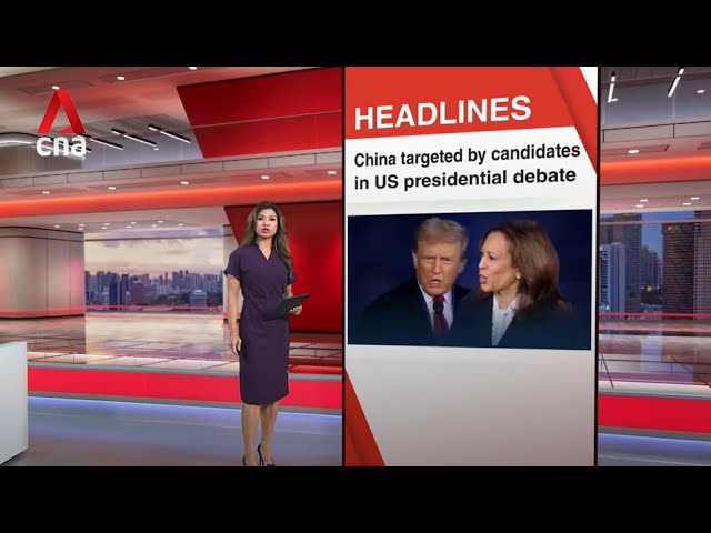 ⁣East Asia Tonight: Harris-Trump debate sees blows traded over China, economy