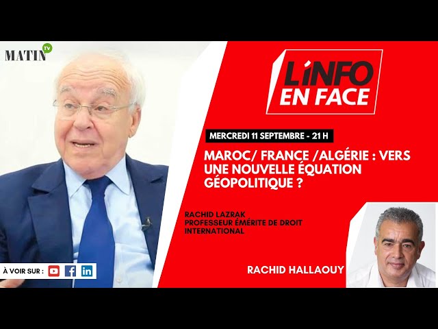 ⁣L'Info en Face avec Rachid Lazrak