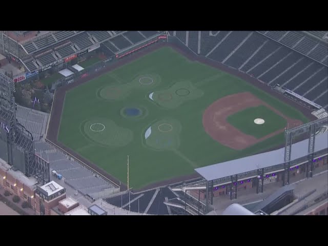 ⁣Event will turn Coors Field into a golf course