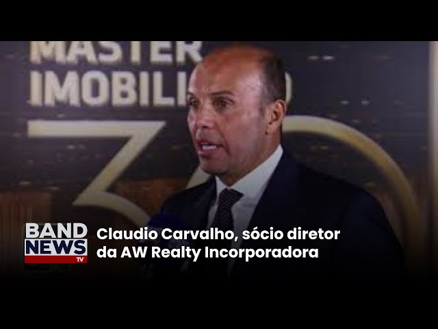 ⁣Prêmio Master imobiliário: Lenny Leone entrevista Claudio Carvalho | BandNews TV