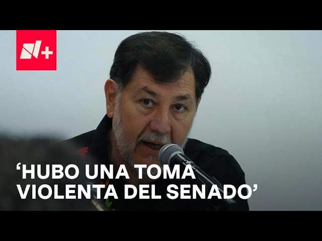 ⁣Fernández Noroña, Presidente de la Mesa Directiva del Senado, habla de la reforma judicial