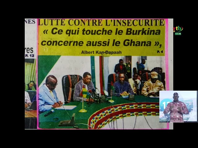 ⁣Le Ghana disposé à soutenir le Burkina pour lutter contre le terrorisme est à la Une