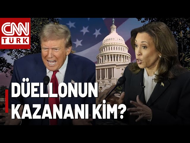 ⁣Dünyanın Gözü Bu Düellodaydı: "Trump Ne Diyeceğini Bilemedi, Kamala Harris Dersini İyi Çalışmış