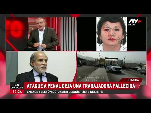 ⁣Jefe del INPE tras ataque a penal de Chincha: "Seremos más firmes y haremos mejor nuestro traba