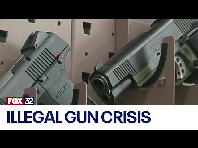 ⁣Chicago leaders aim to tackle illegal gun crisis