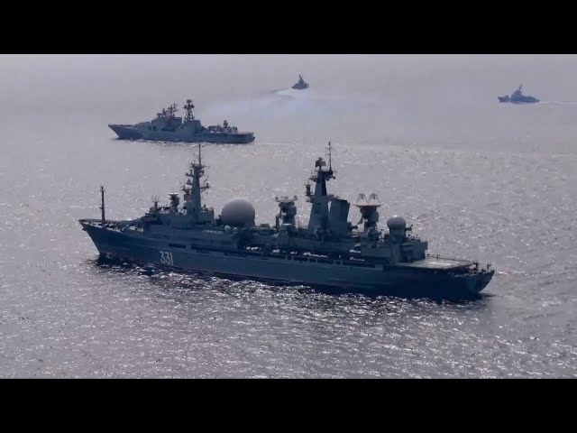 ⁣Russia launches large-scale Ocean 2024 strategic naval drills