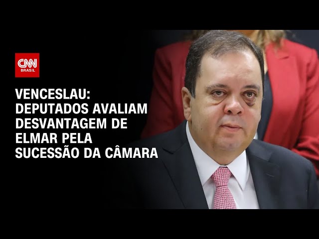 ⁣Venceslau: Deputados avaliam desvantagem de Elmar pela sucessão da Câmara | BASTIDORES CNN