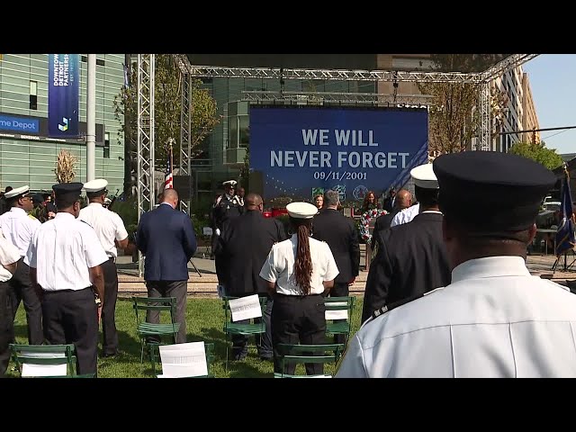 ⁣VIDEO: City of Detroit hosts annual 9/11 memorial service, emceed by Carolyn Clifford