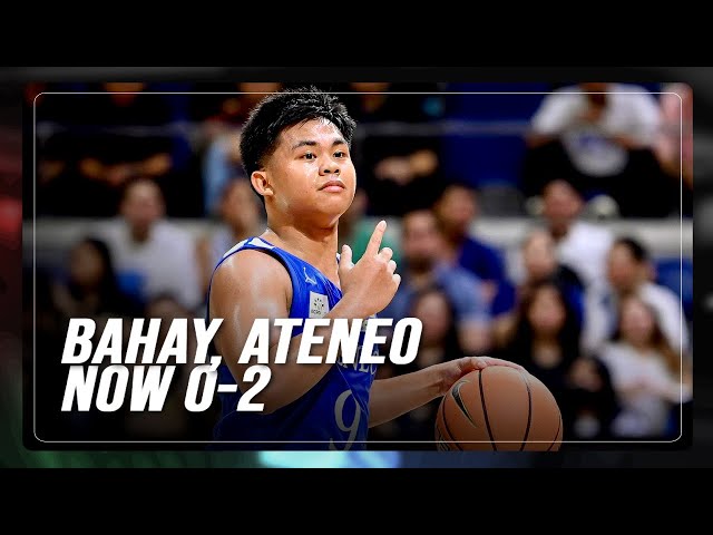 ⁣Jared Bahay preaches patience as Ateneo is 0-2 for the first time in Baldwin era | ABS-CBN News