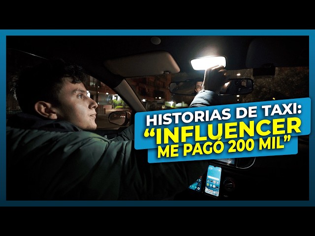 ⁣El taxista tiktoker: se gana la vida manejando y encontrando curiosas historias