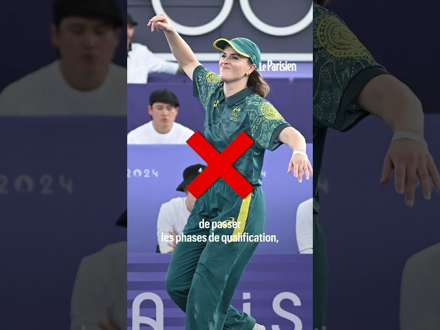 ⁣Rachael Gunn, le fiasco des JO,  devient numéro 1 mondial en breakdance