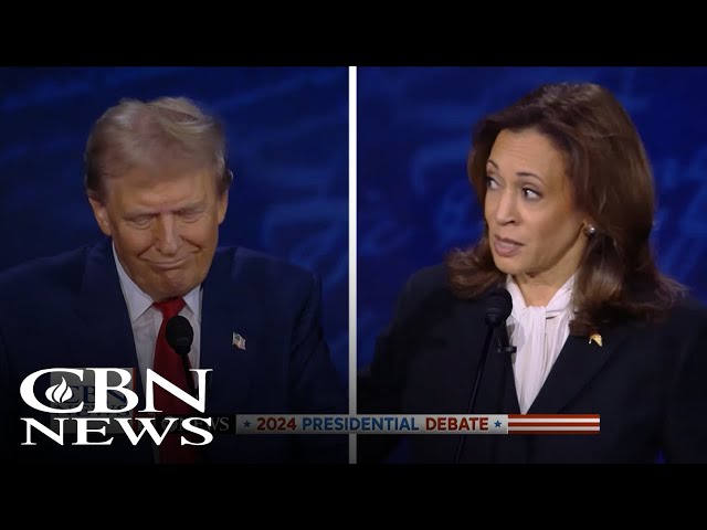 ⁣Harris vs Trump: An Insult-Filled Debate as GOP Supporters Say Moderators Biased