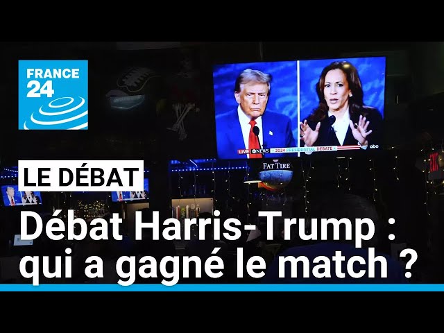 ⁣Débat Harris/Trump : qui a gagné le match ? • FRANCE 24