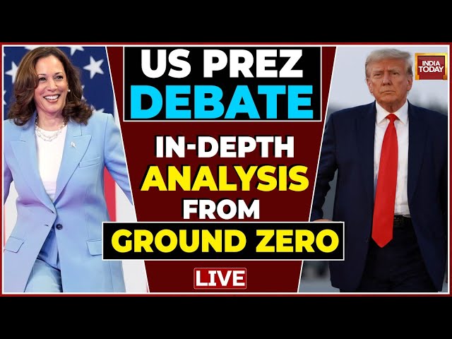 ⁣LIVE: US Presidential Debate Decoded | Is Kamala Gaining Momentum, Or Is It The Trump Wave Again?