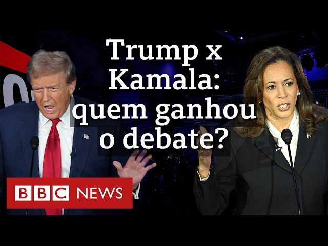 ⁣5 momentos-chave do debate entre Kamala e Trump