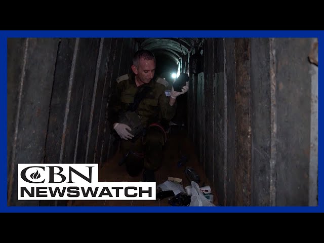 ⁣Israel Reveals Hamas Tunnel of Terror | CBN NewsWatch - September 11, 2024