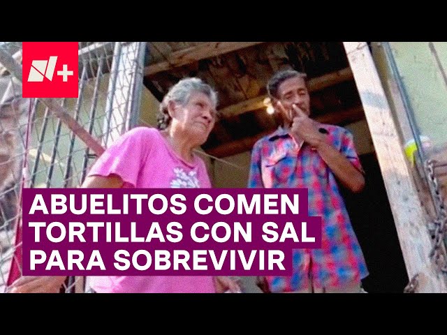 Pareja de adultos mayores perdieron todo por problemas de salud - N+