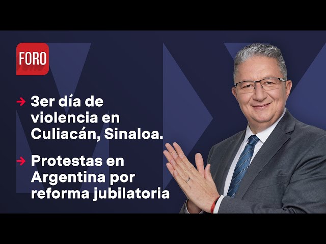 ⁣Protestan en Argentina por veto de Milei a Reforma Jubilatoria | Noticias MX - 11 de septiembre 2024