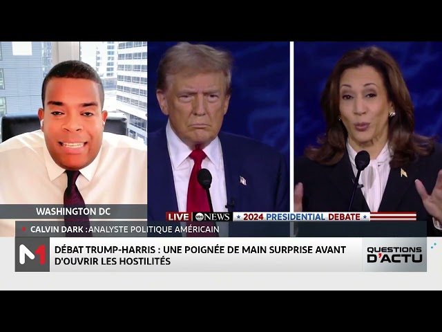 ⁣1er débat Trump-Harris: un face-à-face crucial dans la compagne électorale à deux mois du scrutin