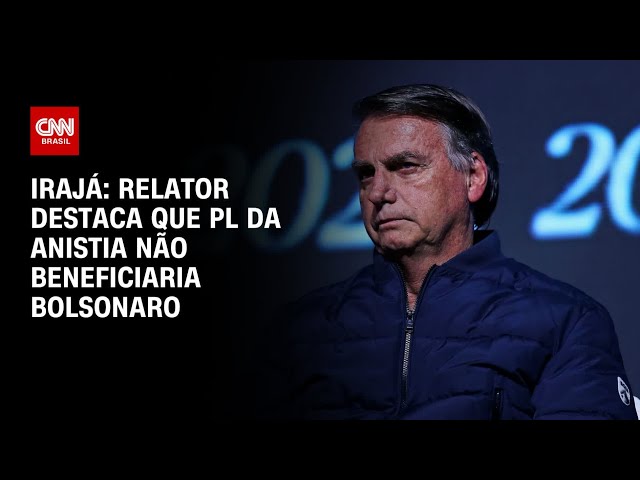 ⁣Irajá: Relator destaca que PL da anistia não beneficiaria Bolsonaro