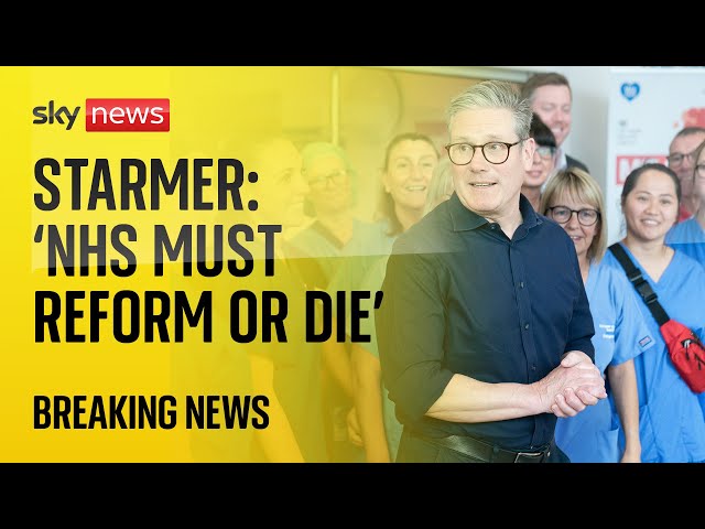 ⁣NHS must 'reform or die', as new report says service in 'critical condition'