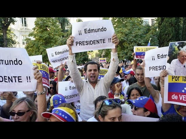 ⁣Le Congrès espagnol reconnaît Edmundo González comme président du Venezuela