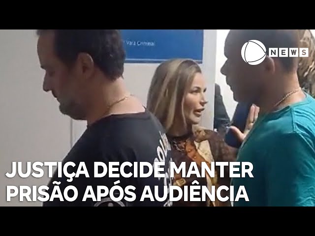 ⁣Justiça decide manter prisão após audiência de custódia