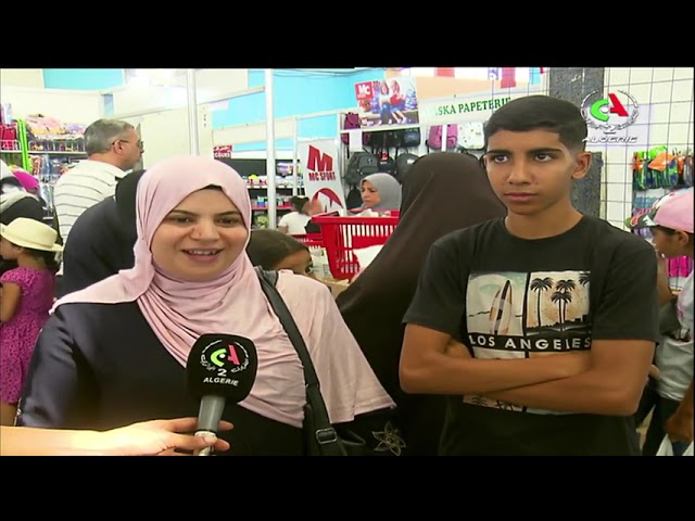 ⁣parents et écoliers trouvent leur bonheur à la Foire lemsid 2024