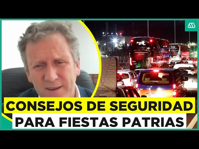 ⁣Entrevista al ministro de Transporte: Consejos de seguridad para fiestas patrias