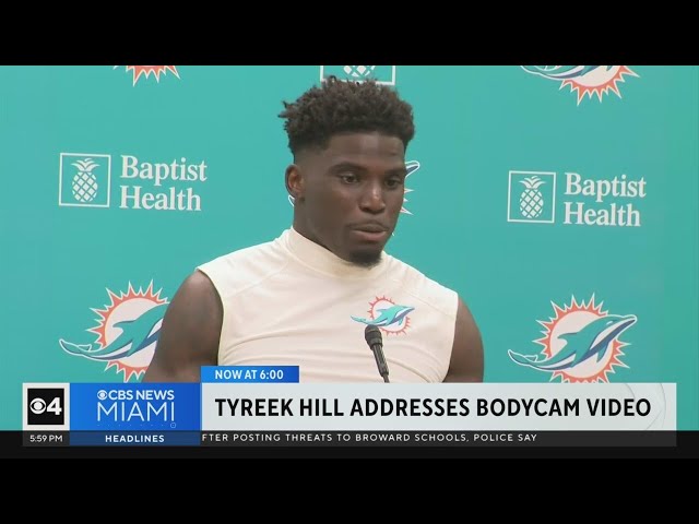 ⁣Tyreek Hill wants officer who stopped him "gone"