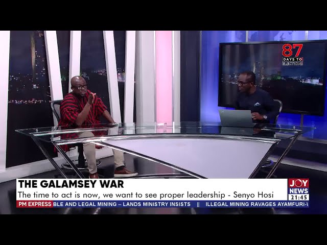 ⁣The Galamsey War: Forcing change through mass civil action | PM Express with Evans Mensah (11-9-24)