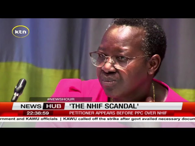 ⁣The NHIF scandal: Petitioner appears before PPC over NHIF, claims Ksh 21B claims were fictitious