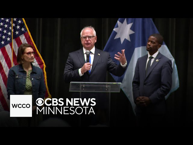 ⁣Gov. Tim Walz joins event honoring lives lost on 9/11