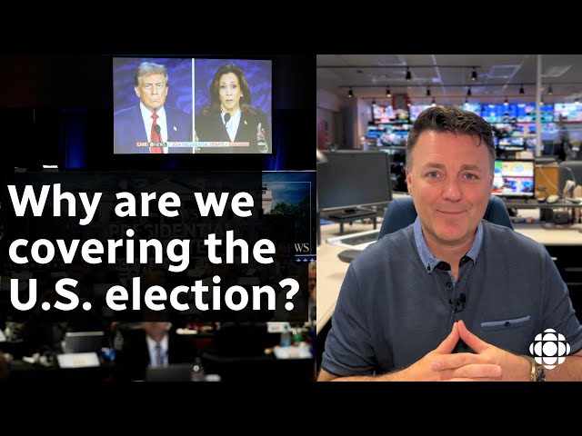 ⁣Why Canada's public broadcaster covers the U.S. election