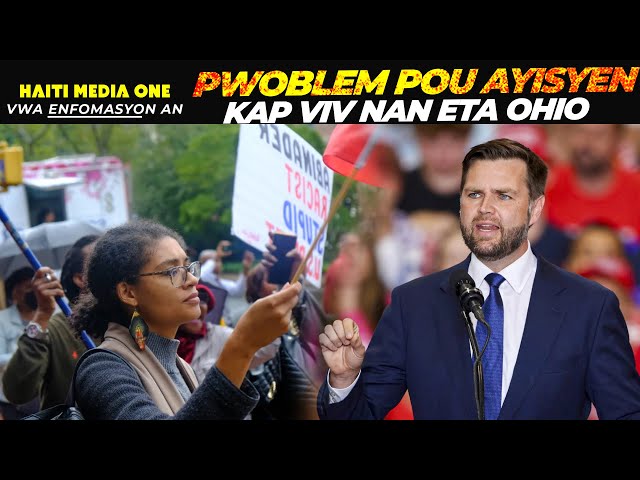 ⁣Pwoblem Pou Ayisyen Kap Viv Nan Vil OHIO Etazini Apre Deklarasyon Sa Alye Trump Lan Fè