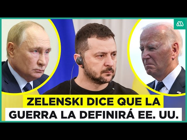 ⁣Guerra Rusia Ucrania: Zelenski dice que su victoria depende de EEUU