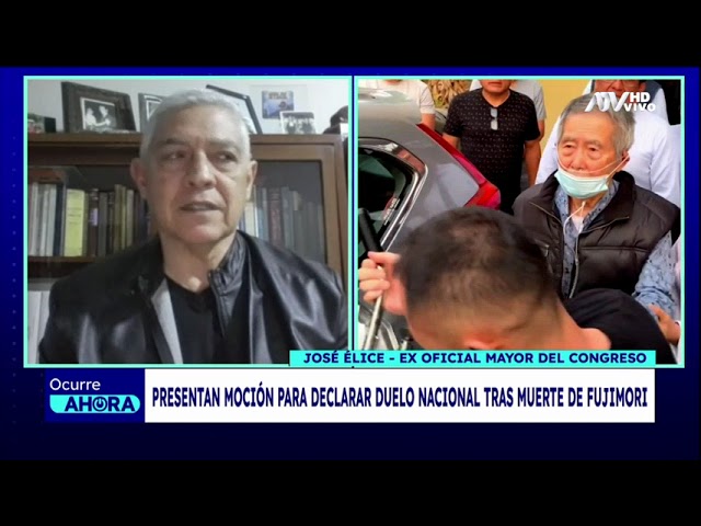 ⁣Alberto Fujimori: Presentan moción para declarar duelo nacional