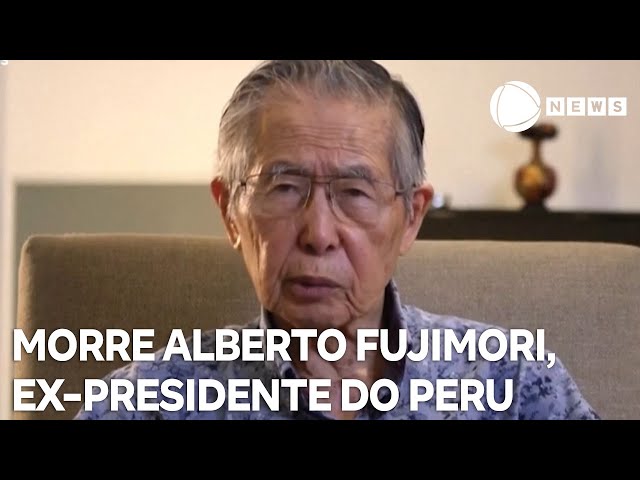 ⁣Morre Alberto Fujimori, ex-presidente do Peru