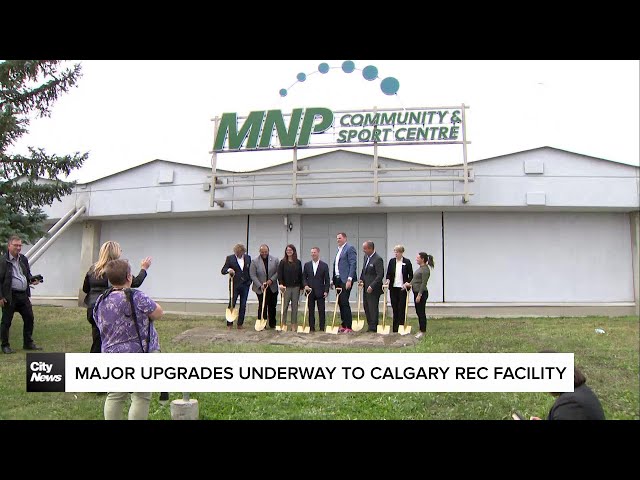 ⁣Major upgrades underway to Calgary rec centre