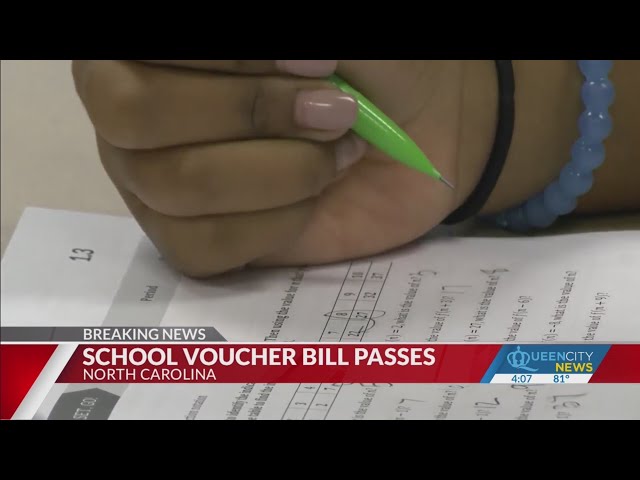 ⁣NC passes private school voucher bill