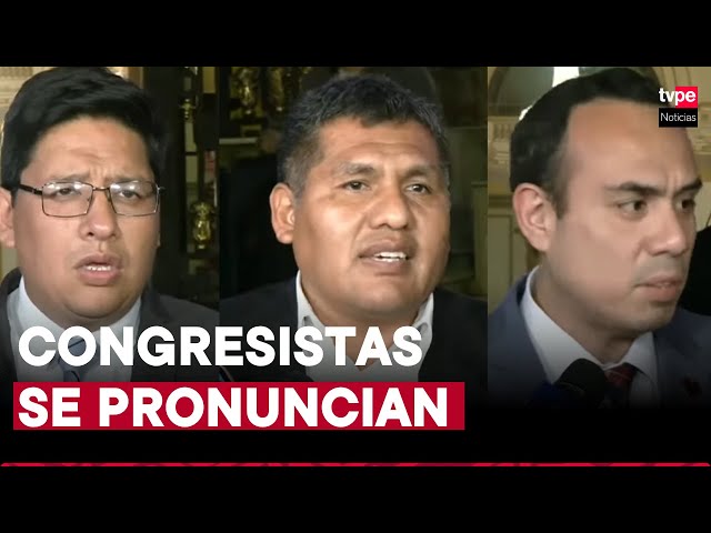 ⁣Alberto Fujimori: congresista reaccionan a la muerte del exmandatario