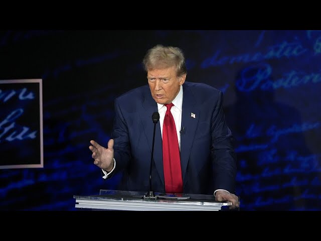 ⁣'Three against one': Debate moderators had a 'bias' agaisnt Donald Trump