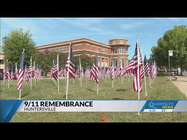 ⁣Huntersville community honored, remembered lives lost at 9/11