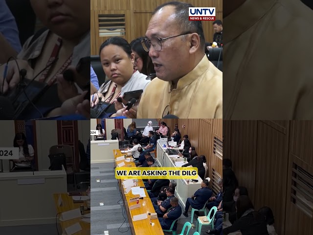 ⁣Pagpapasuot ng PNP uniform sa mga sibilyan sa KOJC ops, pina-iimbestigahan ng Davao City Council