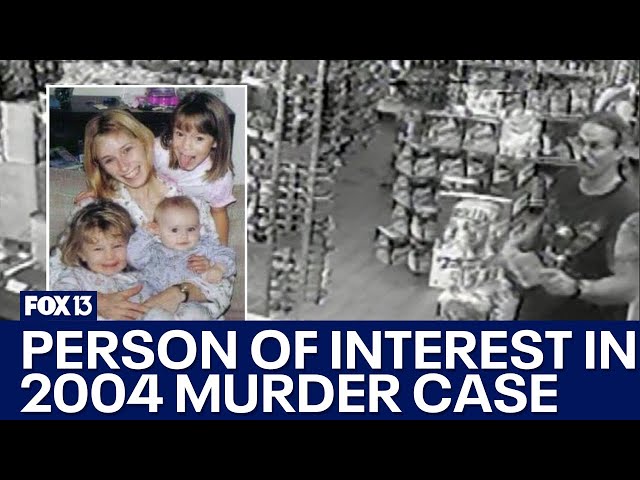 ⁣Search for person of interest in cold murder case