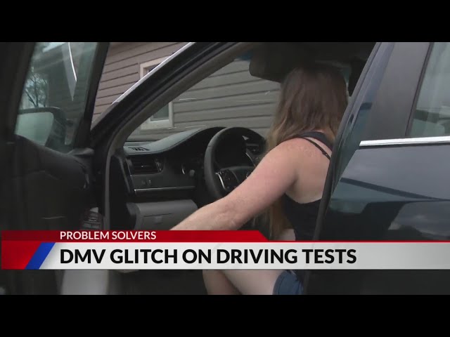 ⁣DMV facial recognition glitch causes driver's test problems