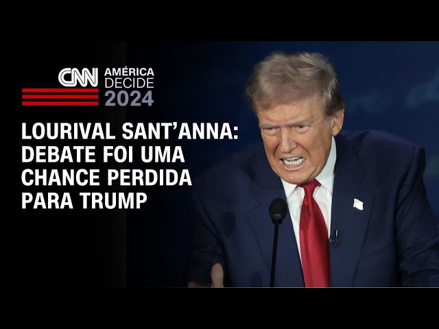 ⁣Lourival Sant’Anna: Debate foi uma chance perdida para Trump | WW