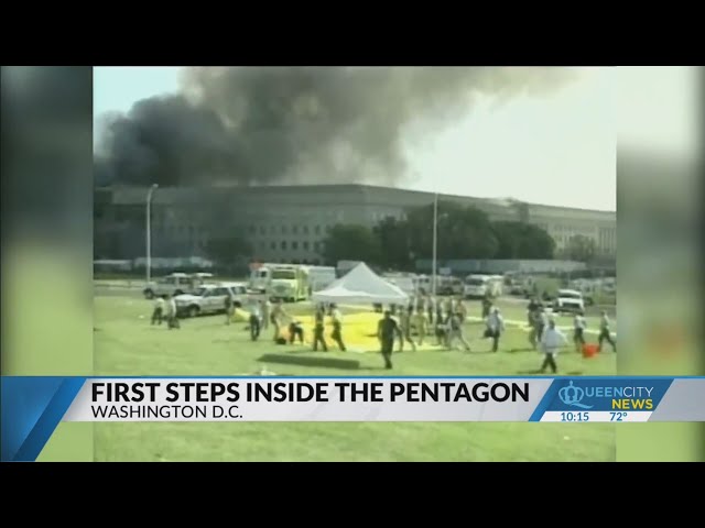 ⁣Former reporter recounts being among first inside Pentagon on 9/11