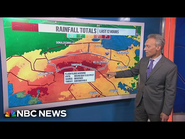 ⁣Karins’ forecast: Francine stalls over Louisiana producing ‘tremendous rainfall totals’