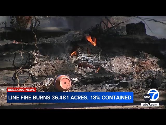 ⁣Family's home in Running Springs destroyed by Line Fire